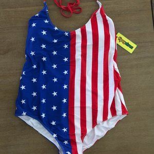 New American Flag Swimsuit - Tipsy Elves